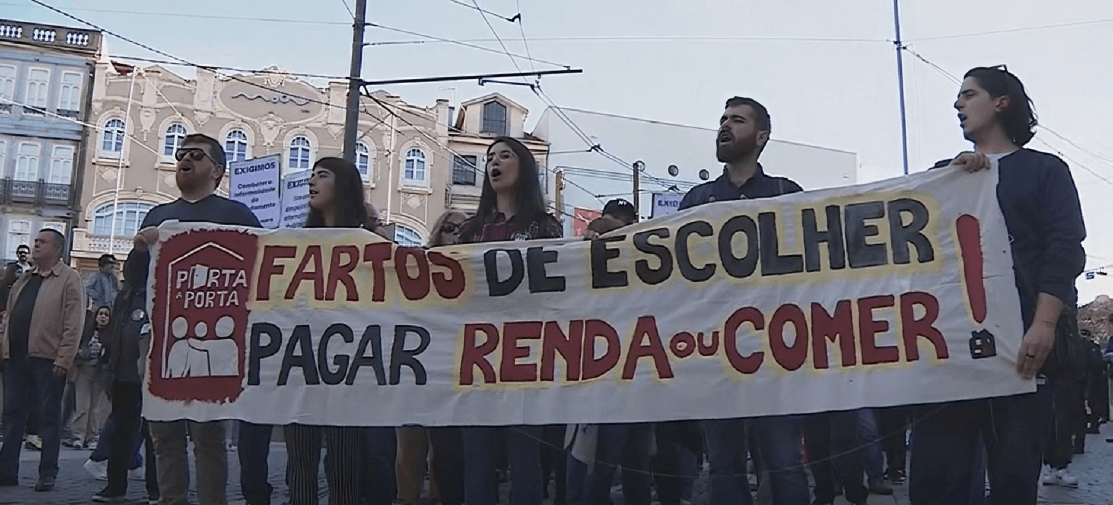 Milhares voltam às ruas em protesto pelo direito à habitação