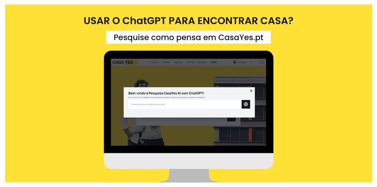 Casa Yes mostra o futuro da procura de casas com inteligência artificial