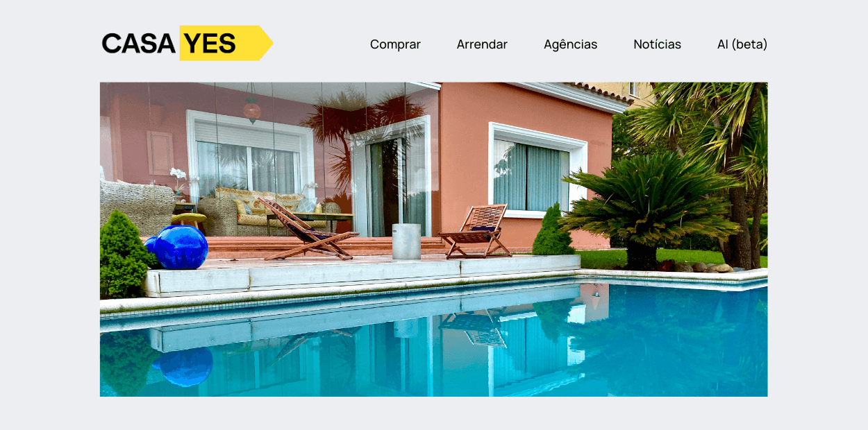 As melhores casas com piscina para aproveitar o sol