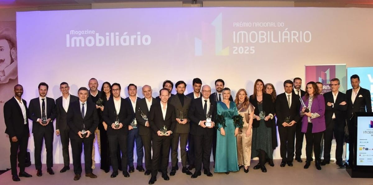 Prémio Nacional do Imobiliário: conheça os vencedores de 2025