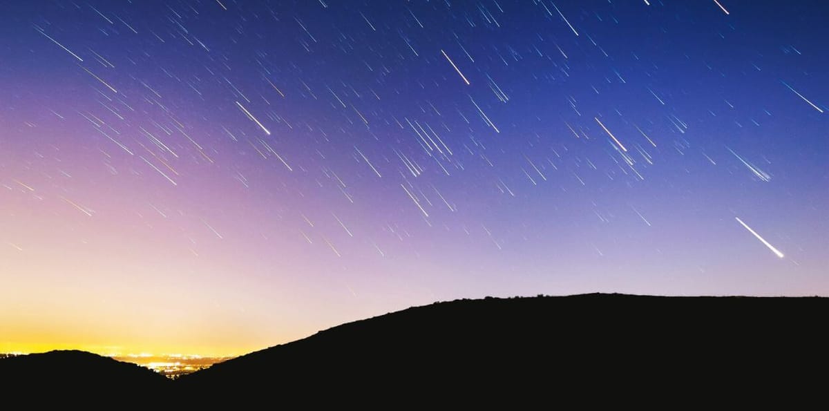 A promessa das madrugadas de maio: estrelas cadentes à vista