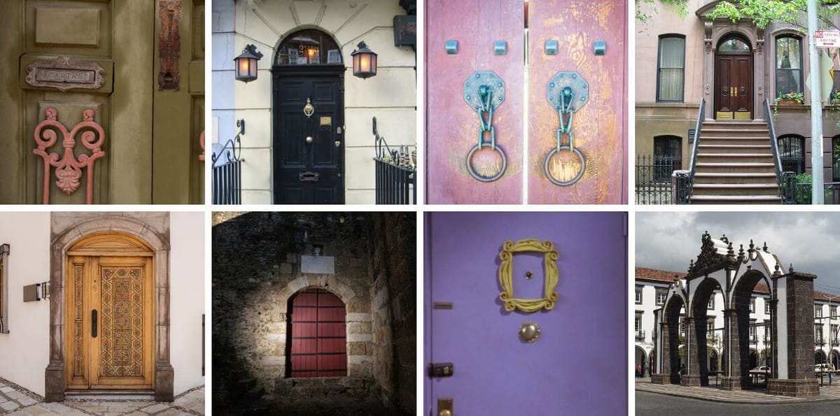 Portas icónicas do mundo: quantas reconhece?