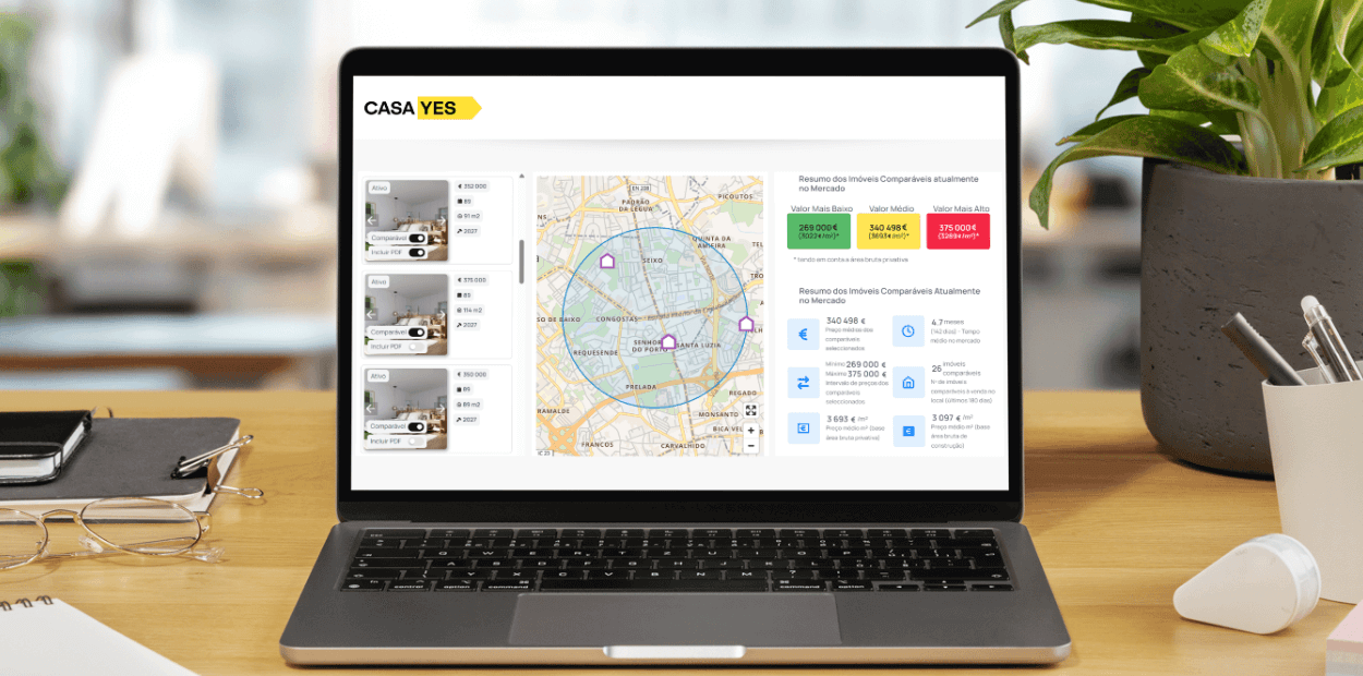 Casa Yes lança plataforma pioneira com dados reais de vendas imobiliárias